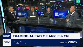 Trading ahead of the Apple iPhone event & the upcoming CPI report