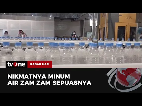 Mengunjungi Pabrik Pengemasan Air Zam Zam di Mekkah