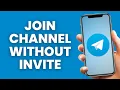 How to Join Private Telegram Channel without Invite Link Full Guide