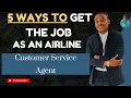 Airline Customer Service Agent Interview Training Interview Questions and Answers