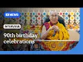 Tibetan Buddhists, celebrities gather for Dalai Lama's 90th birthday | The World | ABC NEWS