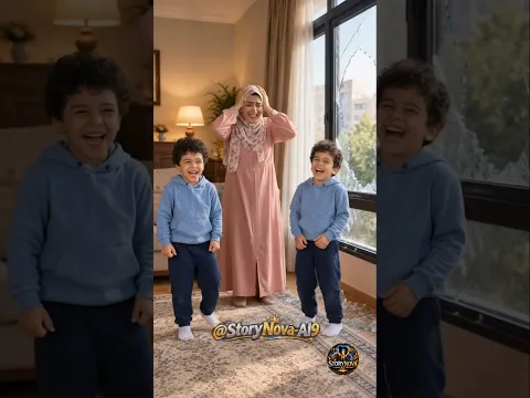 الأم دخلت لقت الشباك مكسور… والتوأم فضحوا بعض! 😂⚽💥#10millionview #shorts #funny #كوميديا #ضحك