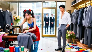 خياطة فقيرة بتصلح الجاكت لرئيس تنفيذي مغرور ومتعرفش انه ملياردير متخفي 