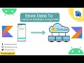 Save Data in Firebase Realtime Database using Kotlin Realtime Database Kotlin Android Studio