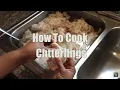 How to cook Chitterlings AKA chitlins tutorial how to wash