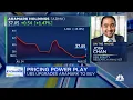 The Aramark upgrade is driven by the pricing power of food sales says UBS s Josh Chan