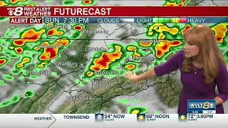 Mild end to the week some strong storms to end the weekend