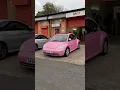 VOLKSWAGEN BETTLE - METALLIC PINK WRAP