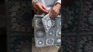 شنطة كروشيه Crochet Knitting هاندميد Handmade شنطه 
