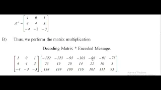 Simple way of decoding a message Cryptography