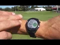 Garmin Approach S40 GPS Golf Watch In Action
