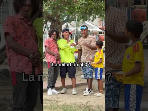 Cuál es la mitad de 500?😳