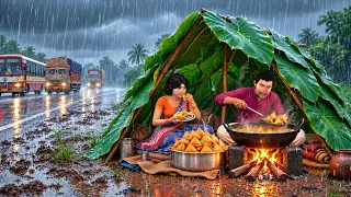 Gaon Mei Roadside Garib Samosa Wala Desi Village Street Food Hindi Kahani Moral Stories Comedy Video