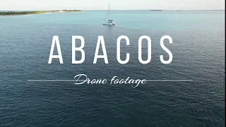 Abacos, Bahamas drone footage