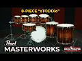 Pearl Masterworks 8-Piece Drum Set Demo - The sTODDio