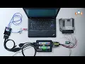 Godiag ECU GPT Boot Adapter with SM2 read ME17 5 ECU on Bench