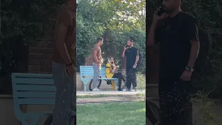 پسره از ترس فرار کرد دوربین مخفی خنده دار 