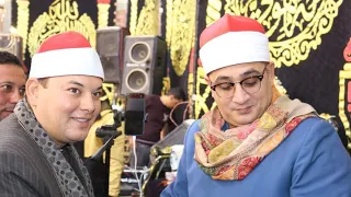 من لقاء اكبر قراء مصر الشيخ محمود الشحات و القزاز عزاء الحاج خميس نصر حسن خير دمنهور البحيرة 