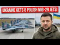 Lagu Oekraïne ontvangt 8 Poolse MiG-29 gevechtsvliegtuigen!!