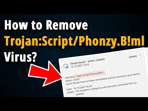 Download MP3 How to Remove Trojan:Script/Phonzy.B!ml? [ Easy Tutorial ]