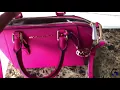 NWT MICHAEL KORS MEDIUM CIARA HANDBAG ULTRAPINK WALLET