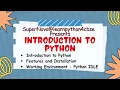 Class 11 CBSE Class 11 CS Class 11 IP Computer Science Chapter 5 Getting Started With Python