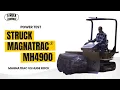 Struck MAGNATRAC MH4900 Power Test Small Bulldozer vs Huge Rock