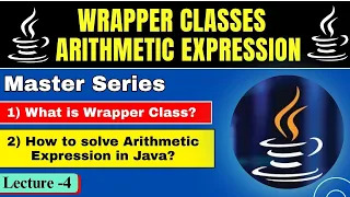 Wrapper Class Arithmetic Expression in Java How to Solve Arithmetic Expression in Java