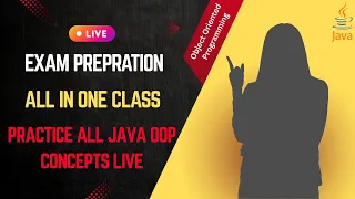 Java OOP Full Practical Class All Important Concepts in One Session