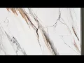 Master Class Venetian plaster stucco effect marble bianco carrara
