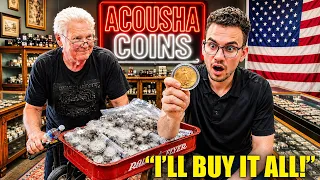 elderly man unloads 27 000 wagon full of coins 