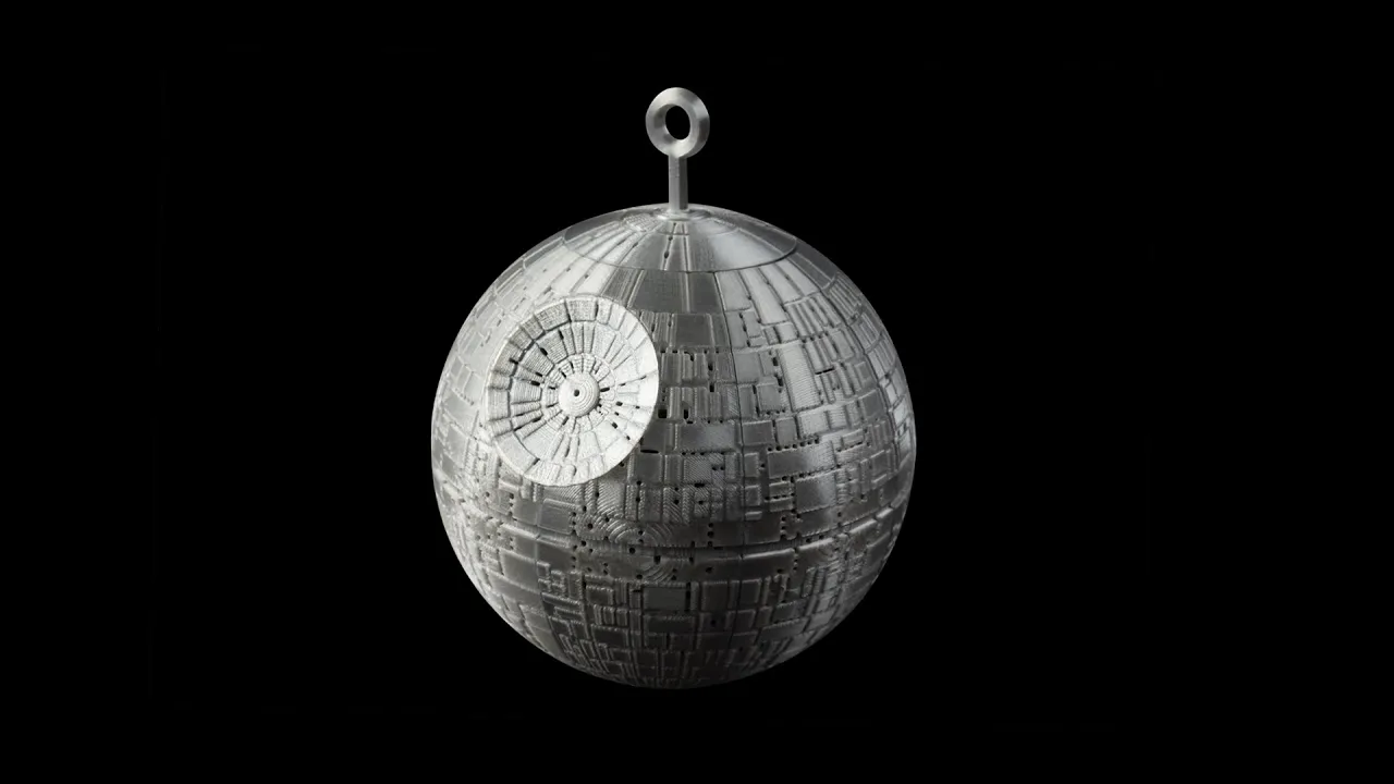 Mechanical planet ornament