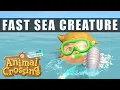 Animal Crossing New Horizons how to catch fast sea creatures