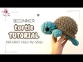 Step-by-Step Tutorial on How to Crochet a Simple Turtle for Beginners Quick Easy Amigurumi Turtle