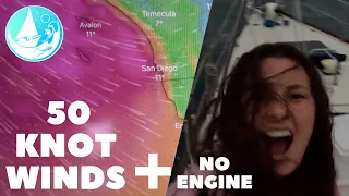 BAD WEATHER COMING & we have our engine in pieces | Sailing Catalpa II