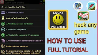 how to install and use lucky patcher without root 2022 hindi how to use lucky patcher