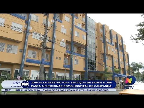 Joinville anuncia reestruturação dos serviços de saúde para atender pacientes com a Covid-19