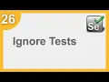 Selenium Framework for Beginners 26 TestNG How to Ignore Tests Selenium Framework