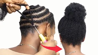 I Made This Beautiful Natural Budget Friendly Hairstyle For Her