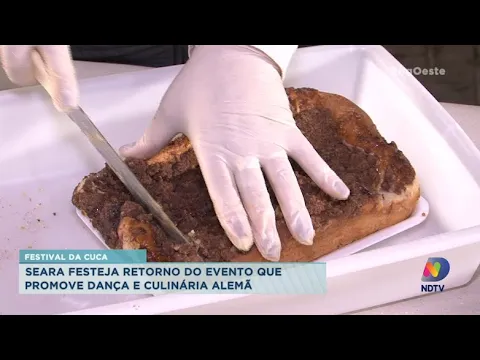Festival da Cuca: Seara festeja retorno do evento que promove dança e culinária alemã