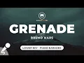 Download Lagu Grenade - Bruno Mars (Lower Key - Piano Karaoke)