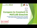 Compare To Constant in MATLAB Simulink for Switching Sequence