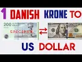 1 USD to DKK Dollar to Danish Krone Exchange Rates Today 08 JULY 2024 DENMARK Greenland