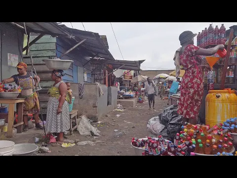 Download MP3 INSIDE CHEAPEST FOOD MARKET IN GHANA ACCRA, AFRICA