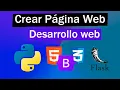 HOW TO CREATE A BASIC WEBSITE WITH PYTHON Flask AND HTML 2024