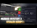 Murder Mystery 2 - How To Make Your Own Stealer Script Roblox