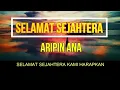 Download Lagu ARIPIN ANA - SELAMAT SEJAHTERA (LIRIK)