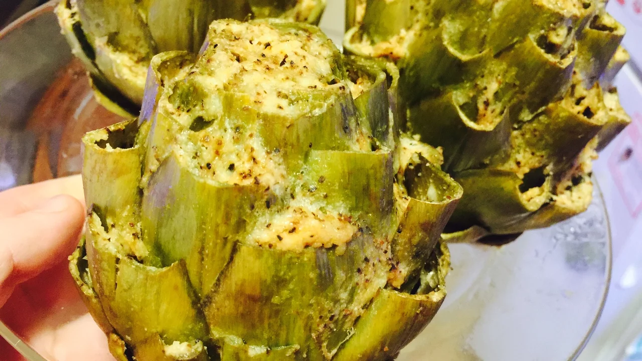 Instant Pot Stuffed Artichokes