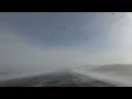 Driving Part 2 from the Montana State Line to Dickinson North Dakota Whiteout Conditions