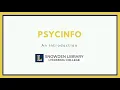 An Introduction to PsycINFO